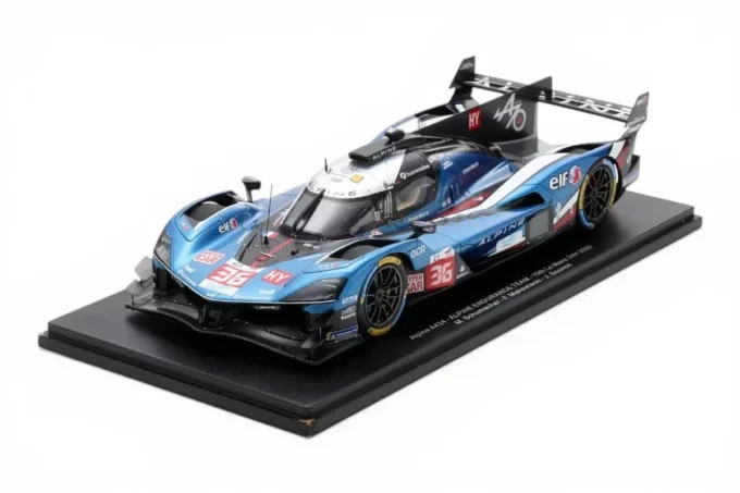 Spark ALPINE A424 3.4L TURBO V6 10th 24h LE MANS 2025 #36 1/18 Scale New!