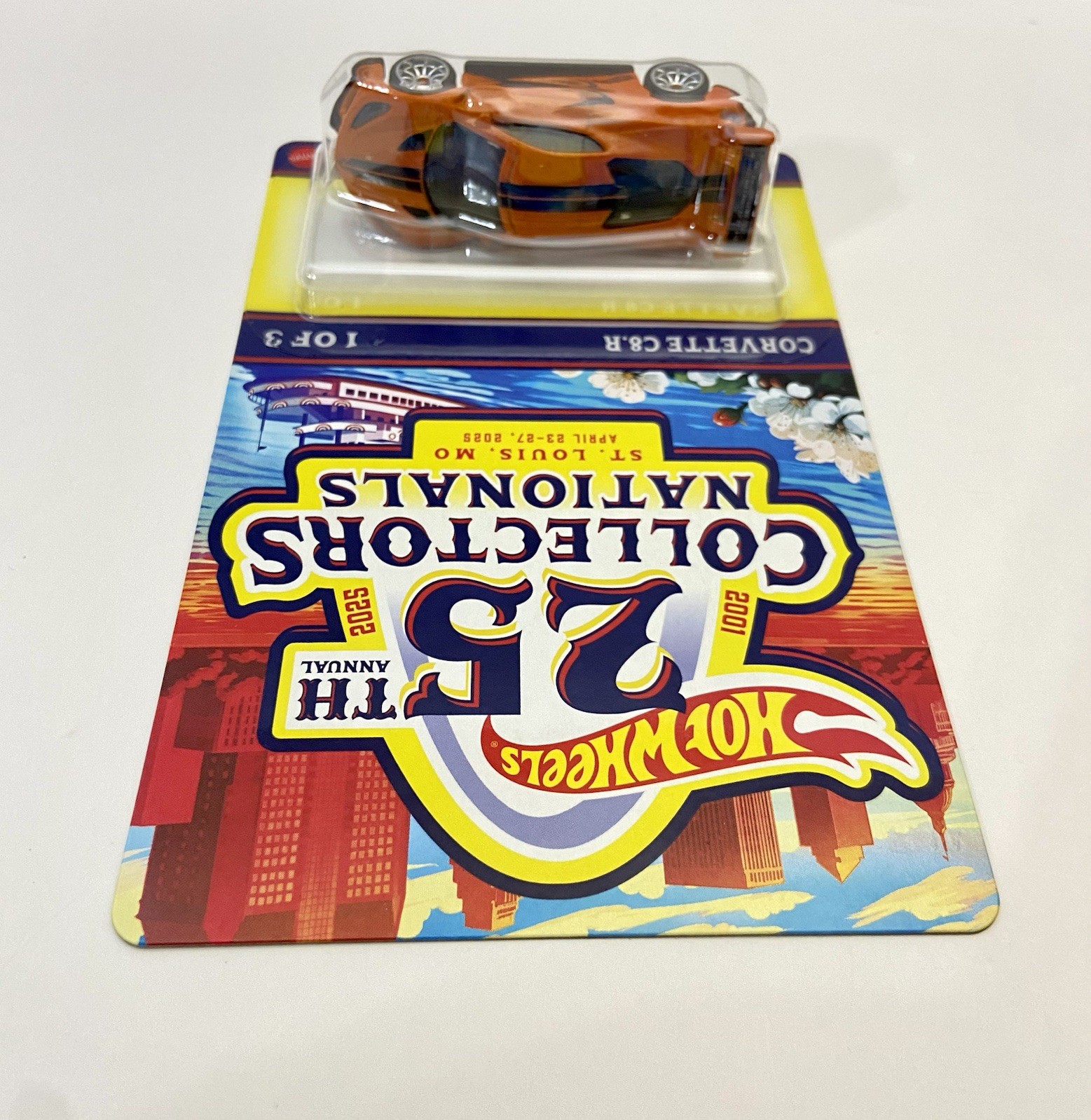Hot Wheels 2001 25th Collection Nationals Corvette C8.r #00726/06200 low number
