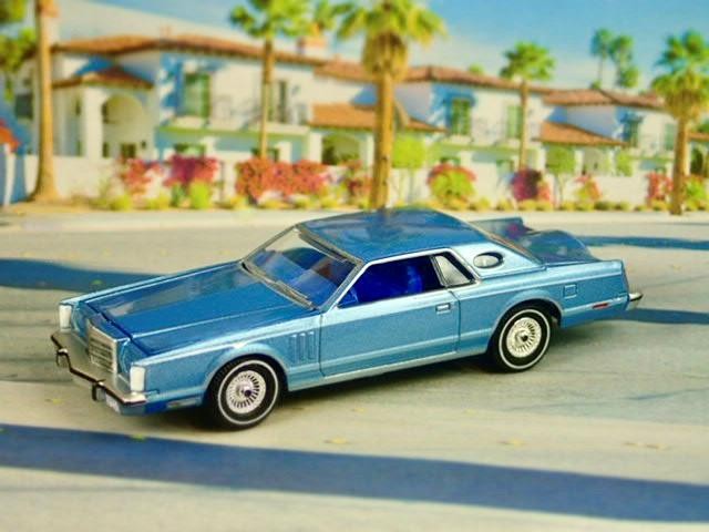 4th Gen 1977–1979 Lincoln Continental Mark V Personal Luxury Coupe 1/64 Sc LE S