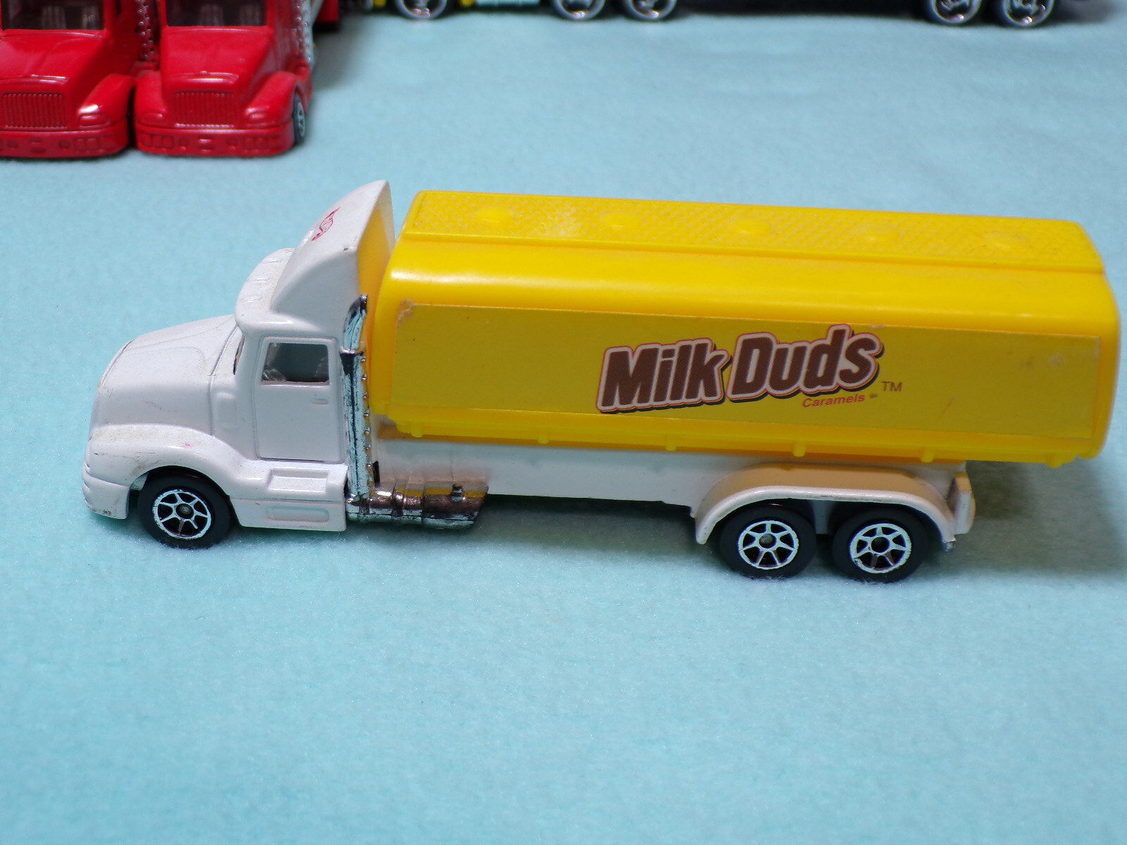 Lot of 9 Vintage Hot Wheels 4 Semi Trucks & 5 Cars, See Photos Please