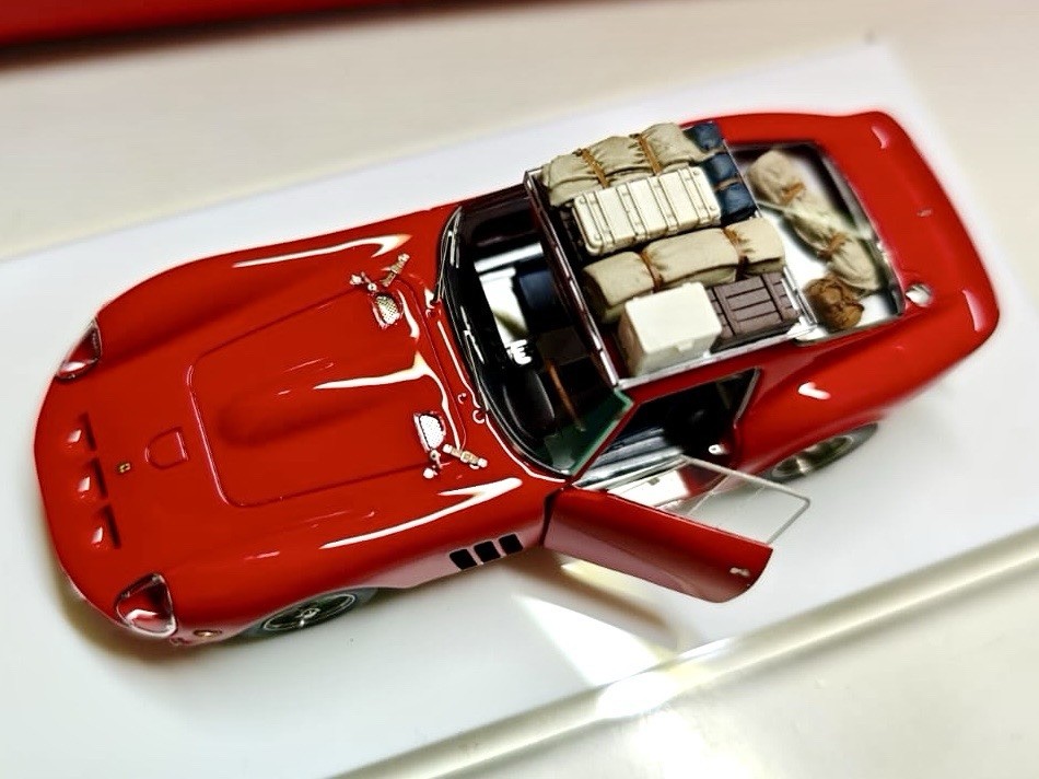 1/43 Factory Built Scm Ferrari 250 Gto Rosso Corsa Red eidolon make up – NO USA