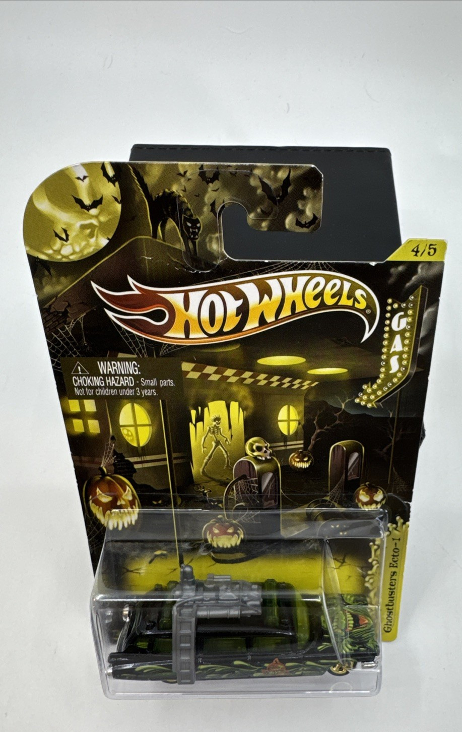 Hot Wheels Happy Halloween Complete Set 5/5 Kroger Exclusive Batmobile Ecto-1