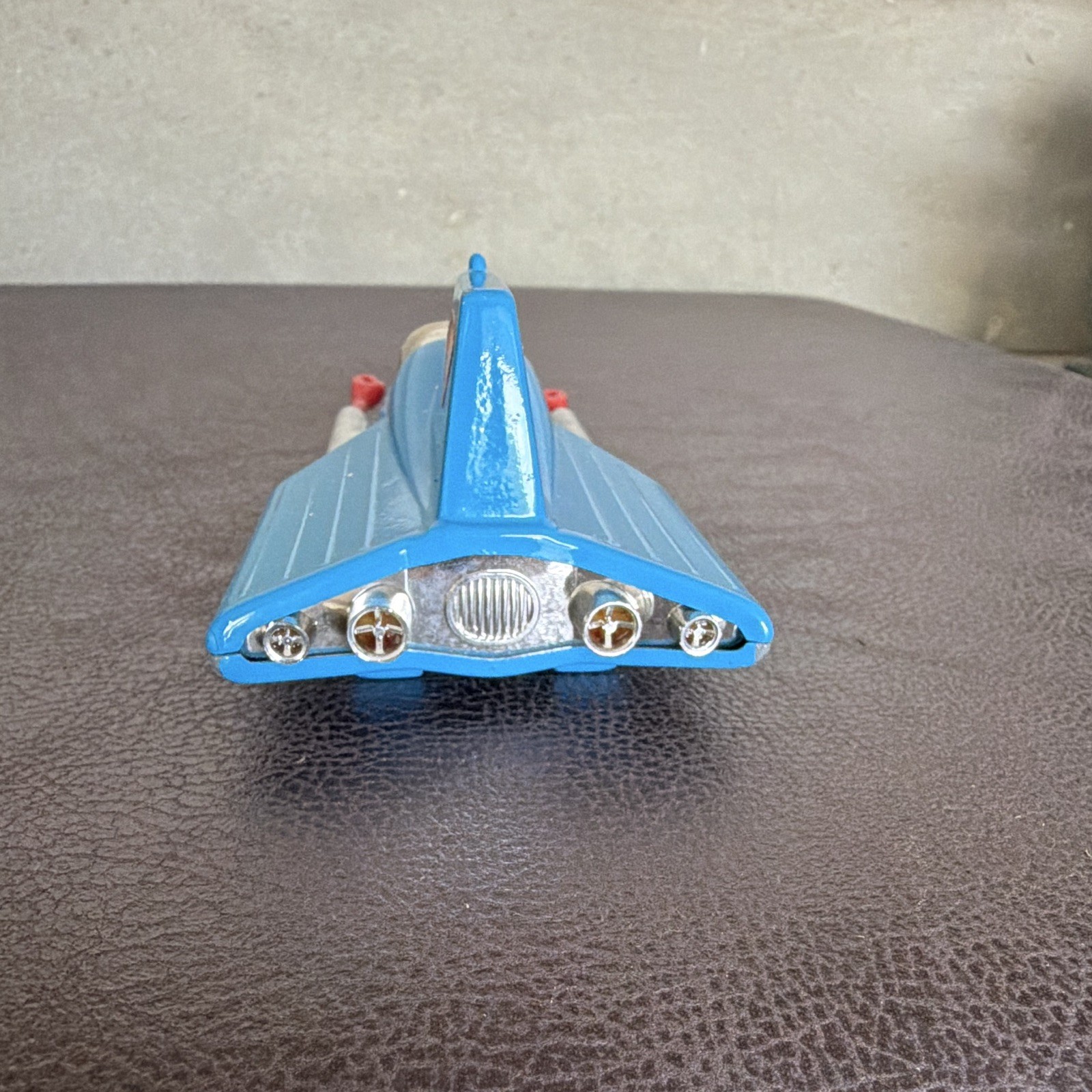 Corgi Juniors Superman Supermobile 1:64 Diecast Vehicle Blue Vintage 1970