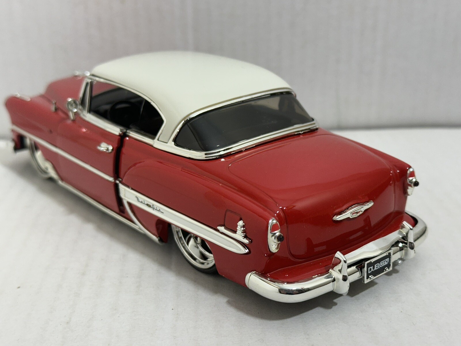 JADA DUB 1953 CHEVY BEL AIR RED 1:24 DIECAST MODEL CAR NEW NO BOX