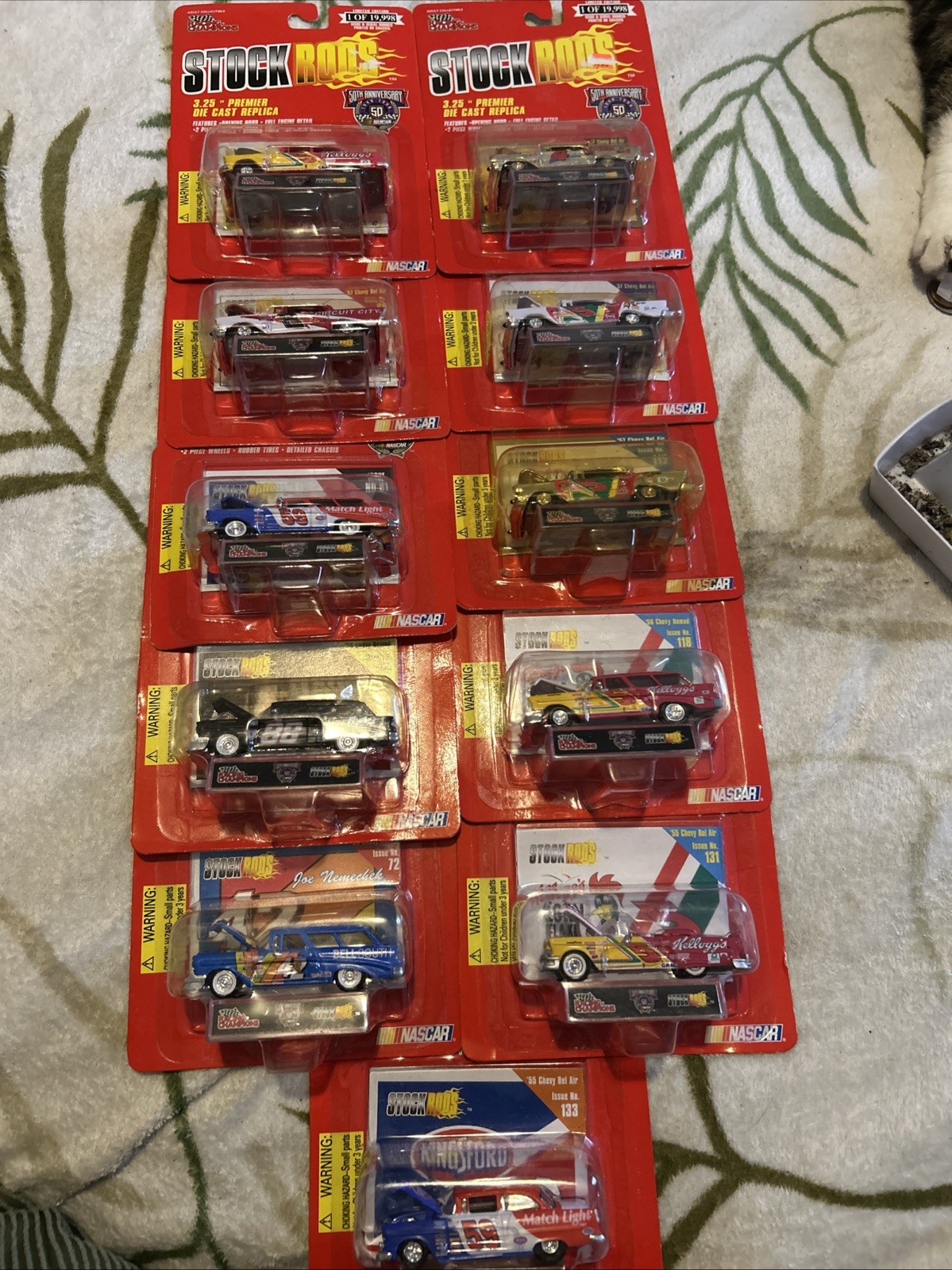 LOT Of 12 RACING CHAMPIONS STOCK RODS DIECAST NASCAR UNSEARCHED NIB (2)