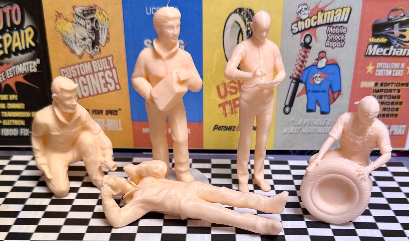 1:18 scale DIORAMA Accessories all NEW FOR JULY-2026