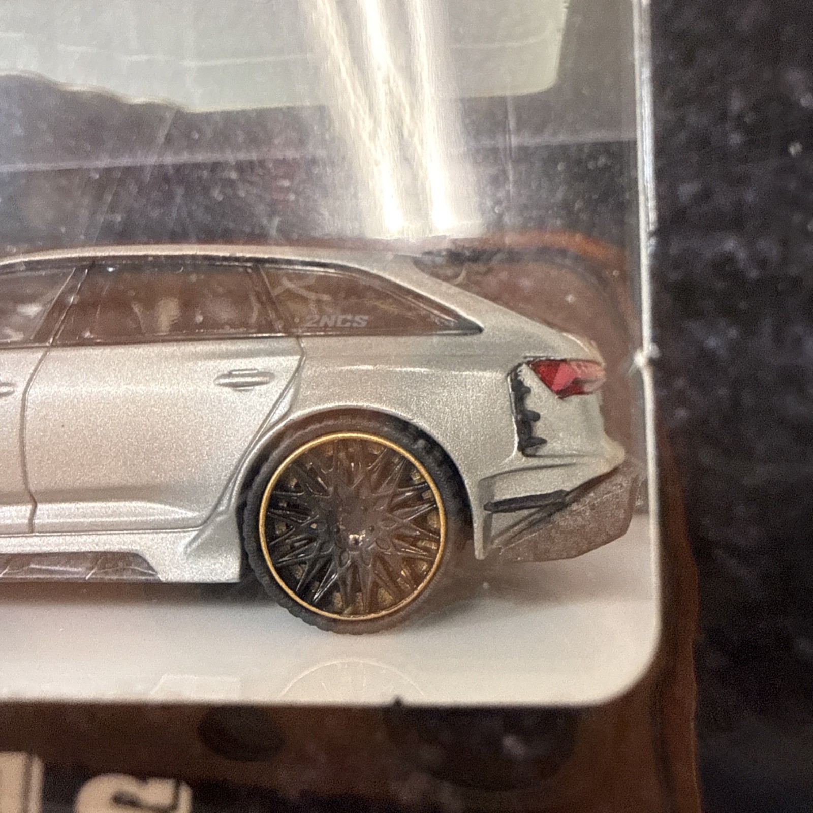Top 1:64 Audi RS6 2NCS Wagon Racing Sports Diecast Model Metal Car