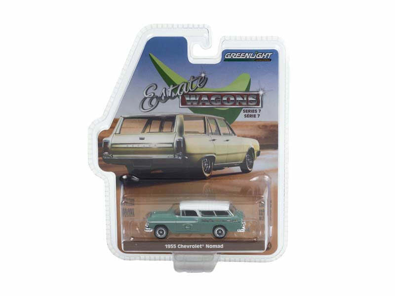 1955 Chevrolet Nomad – Holley Speed Shop 1:64 Scale Model – Greenlight 36040A