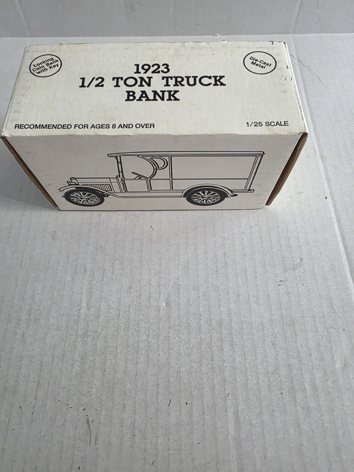 ERTL 1923 Chevrolet 1/2 Ton Chevrolet Die Cast Truck Bank HWI NIB