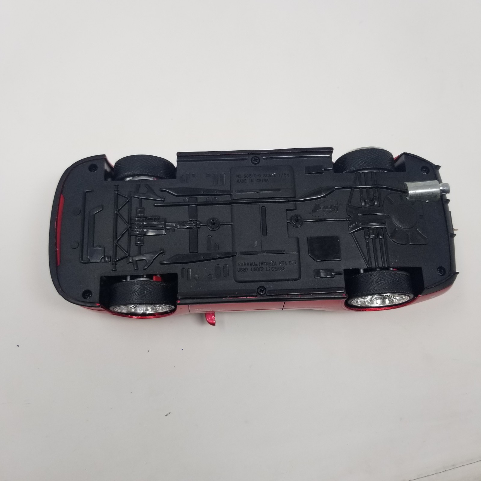 Jada Toys Import Racer 1:24 Scale Red Subaru Impreza WRX STi