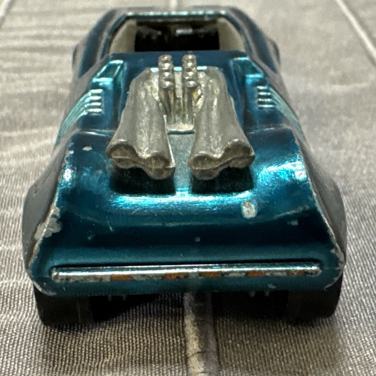 Hot Wheels Redline Peepin’ Bomb Aqua Spectraflame USA 1970.