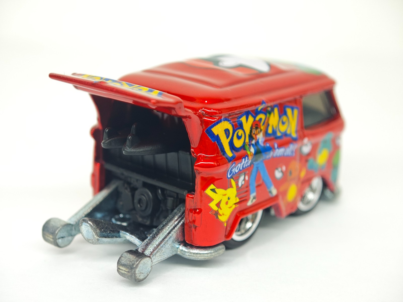Hot Wheels Kool Kombi Custom Super Red Spectraflame Pokemon For Fans Collectors