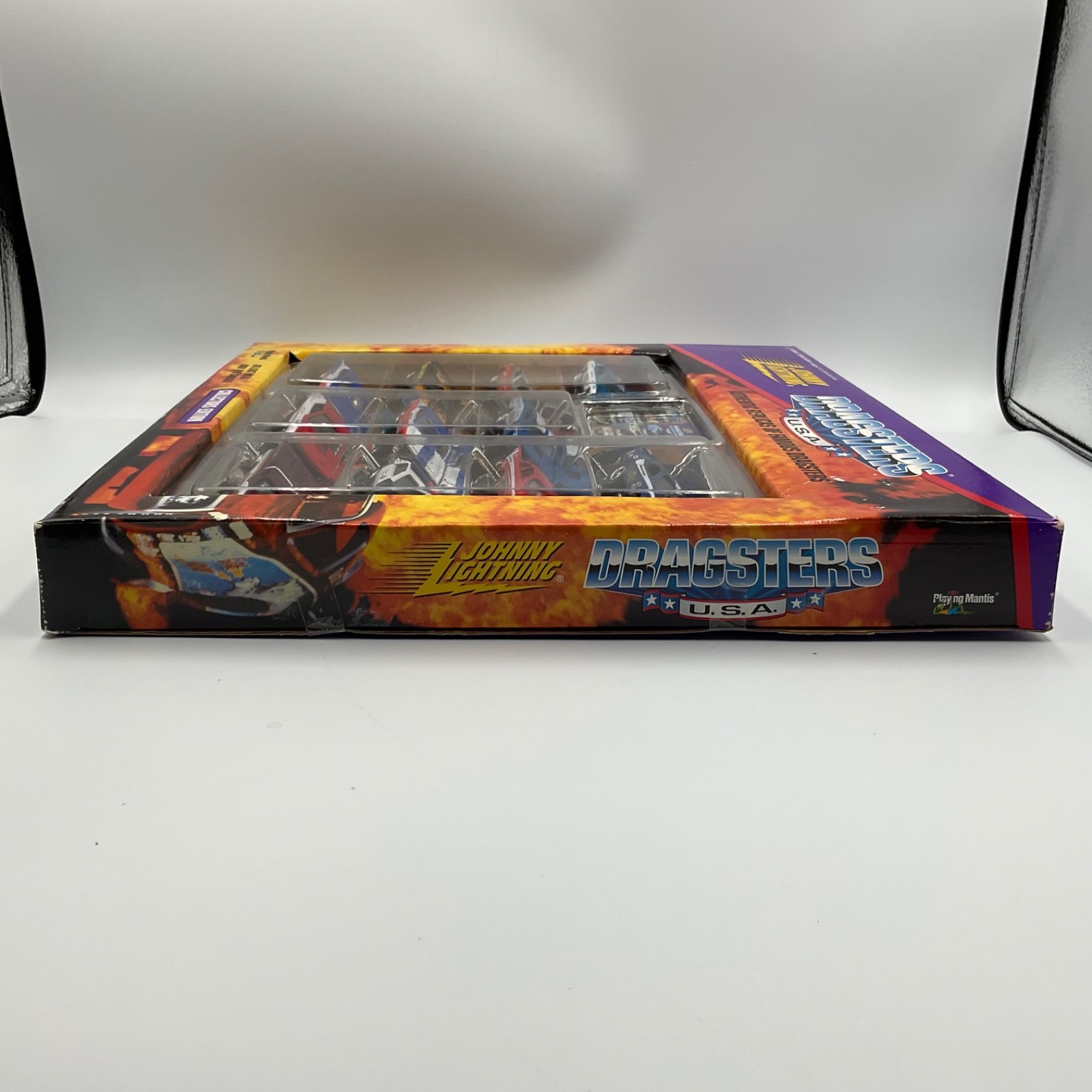 JOHNNY LIGHTNING DRAGSTERS USA 11 CAR SET – VINTAGE FUNNY CARS – NEW IN PACKAGE!