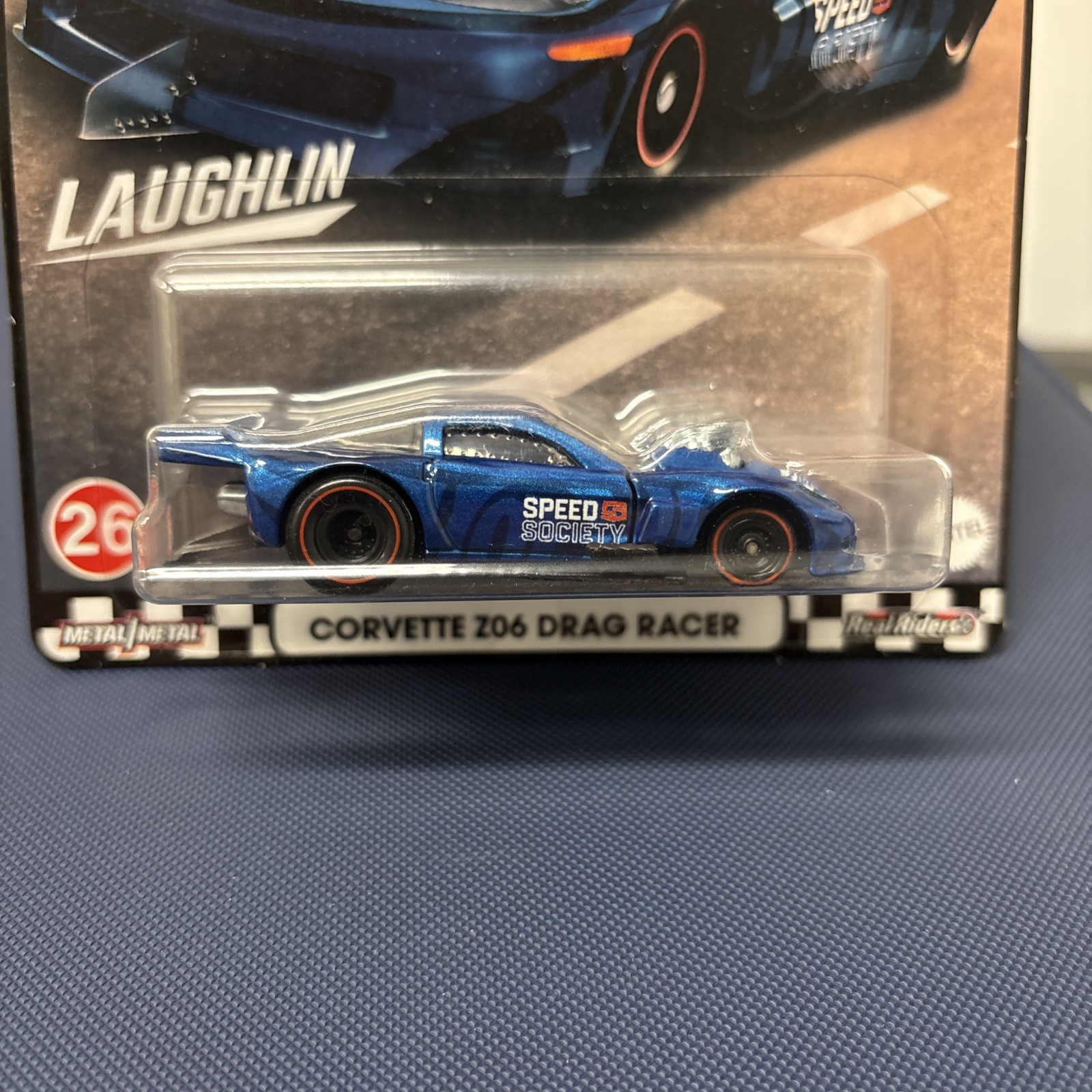 Hot Wheels 1:64 Corvette Z06 Drag Racer Diecast Car – GRL96