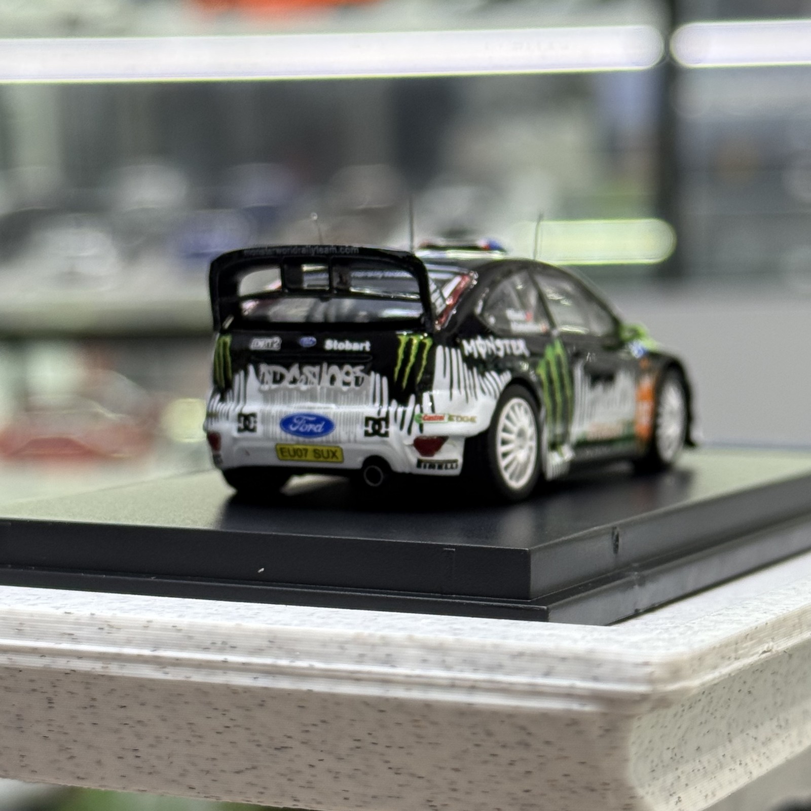Majorette 1:64 Focus ST Monster Energy Die-Cast Alloy Car Model