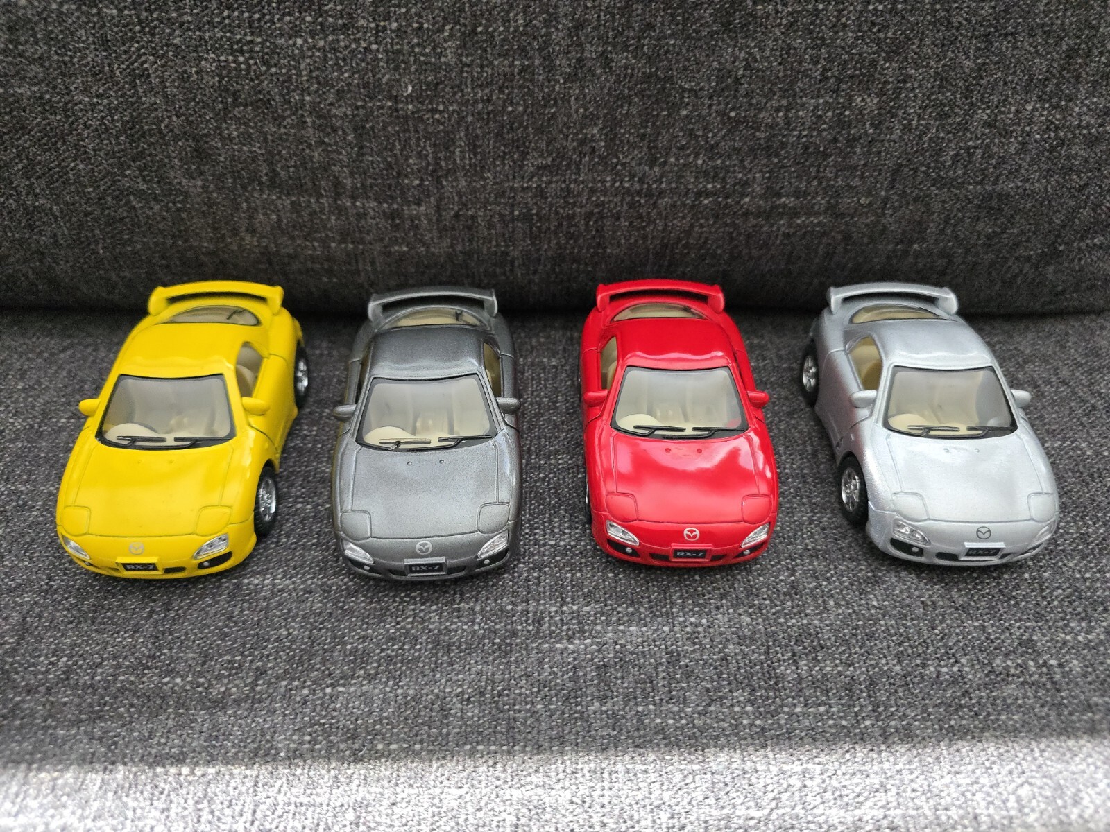Kinsmart Mazda RX7 Set Of 4