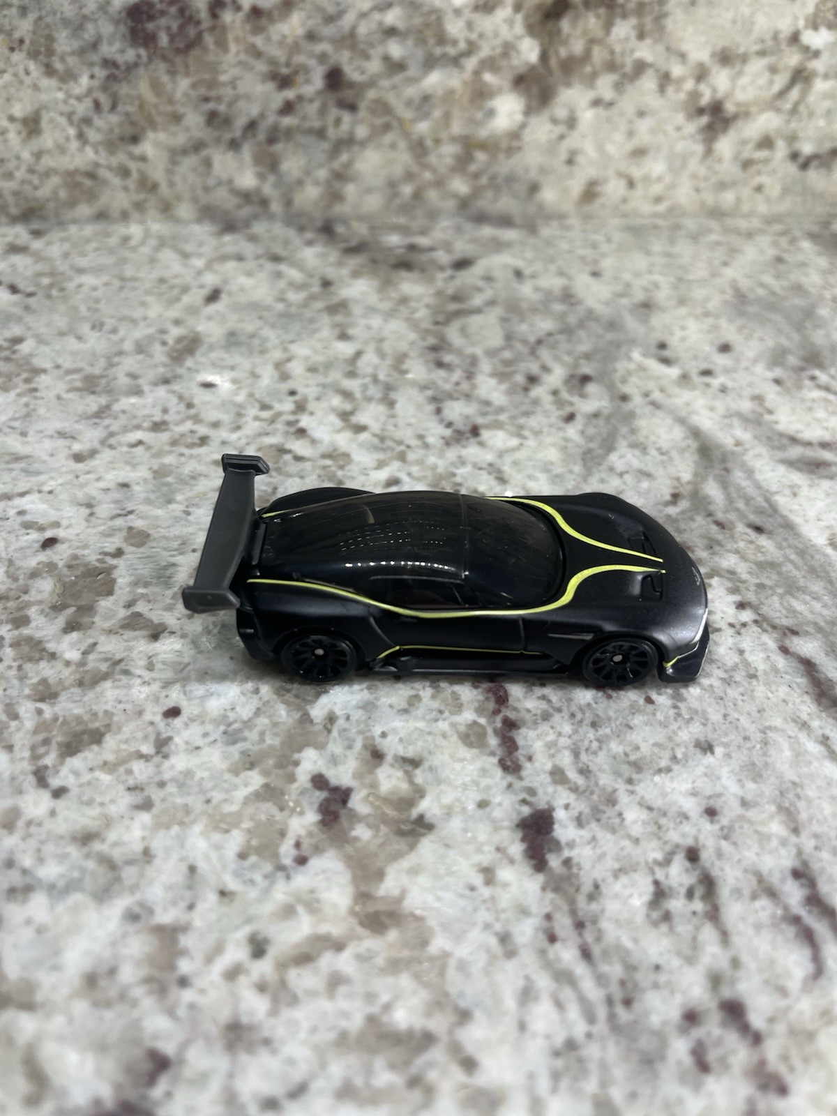 2025 Hot Wheels Aston Martin Vulcan Matte Black HW Motor Show Diecast Race Car