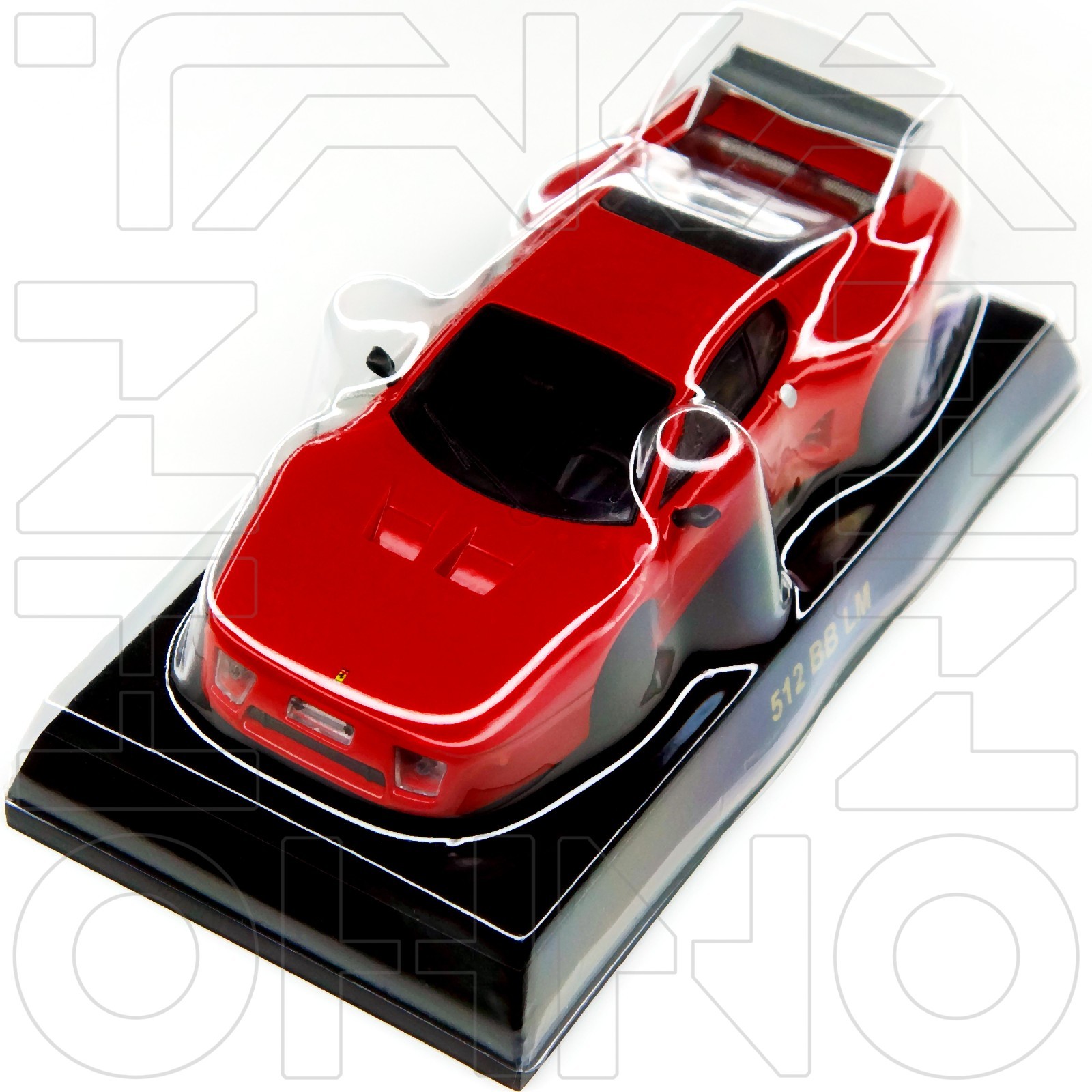 Ferrari 512 BB LM Le Mans 1979 KYOSHO 1:64 Collection 8 Rosso Corsa Red NO BOX