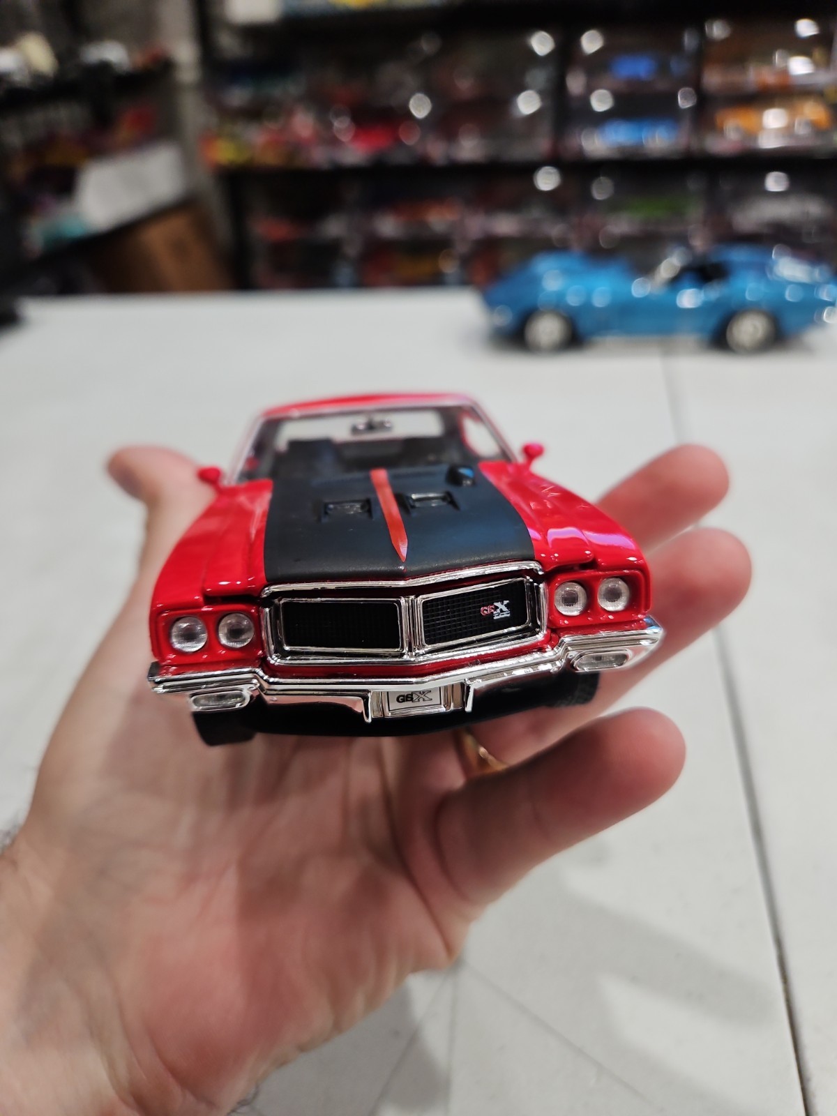 1:24 – Diecast 1970 Red Buick GSX 1/24 Welly – NO BOX USB FREE SHIPPING