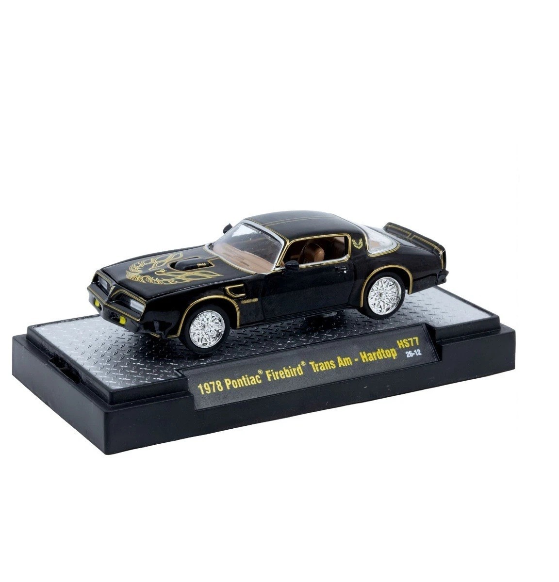 M2 Machines 1:64 1978 Pontiac Trans Am Firebird Special Edition Black HS77-P2