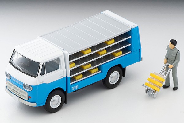 Mazda E2000 Bottle Car White/Light Blue Lv-210A Tomytec