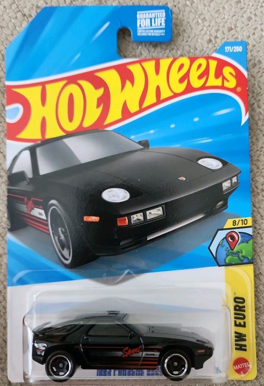 Hot Wheels 1983 Porsche 928S HW Euro Black