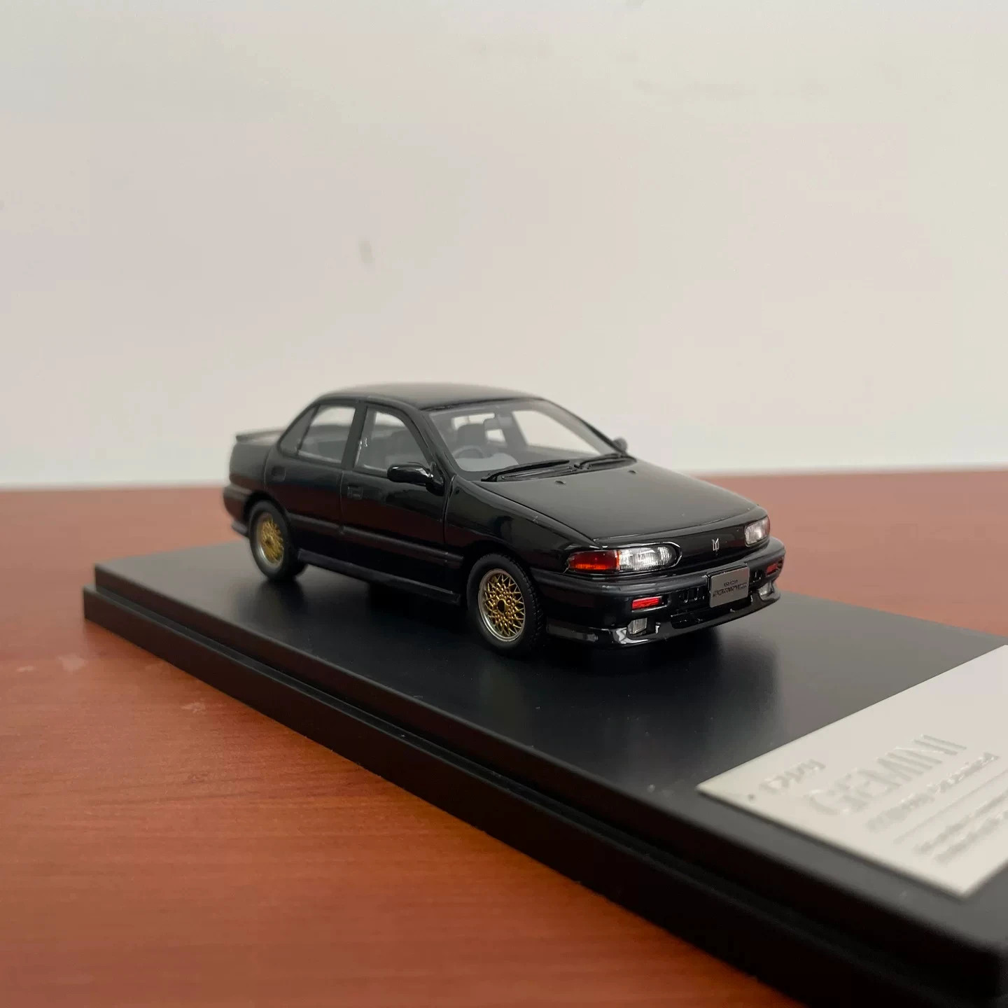1:43 Hi-Story ISUZU GEMINI ZZ 1990 Black HS375 Resin Model