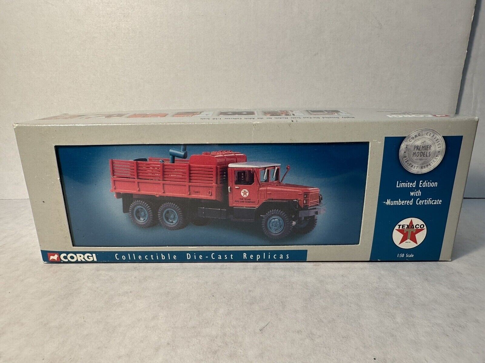 Corgi 50201 M35 2.5 Ton, Truck with Generator & Fuel Tank Texaco 1:50 NIB (T37)