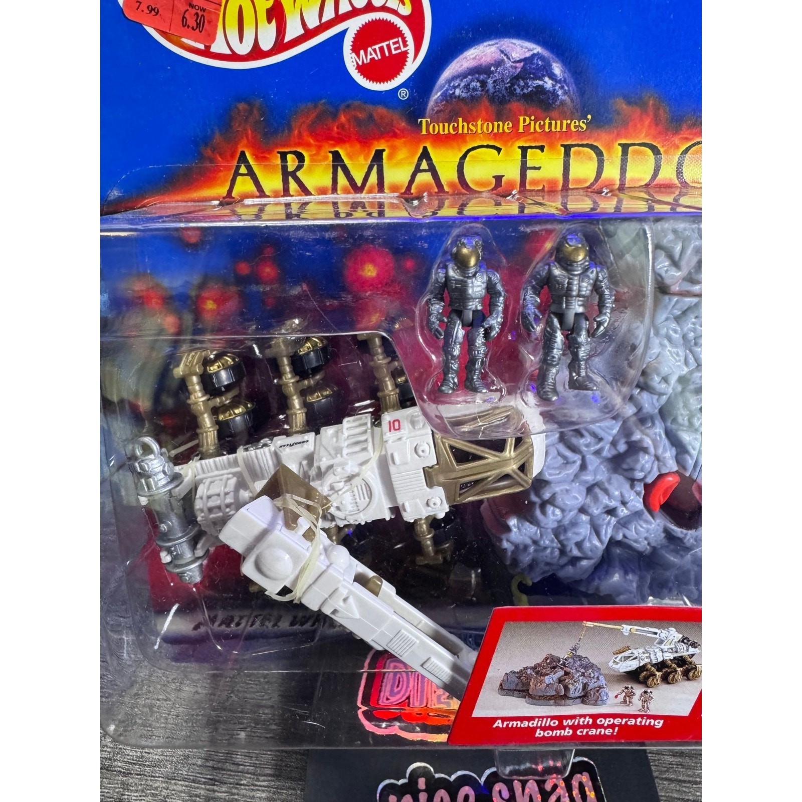 Hot Wheels 1997 Armageddon action sites explosion zone
