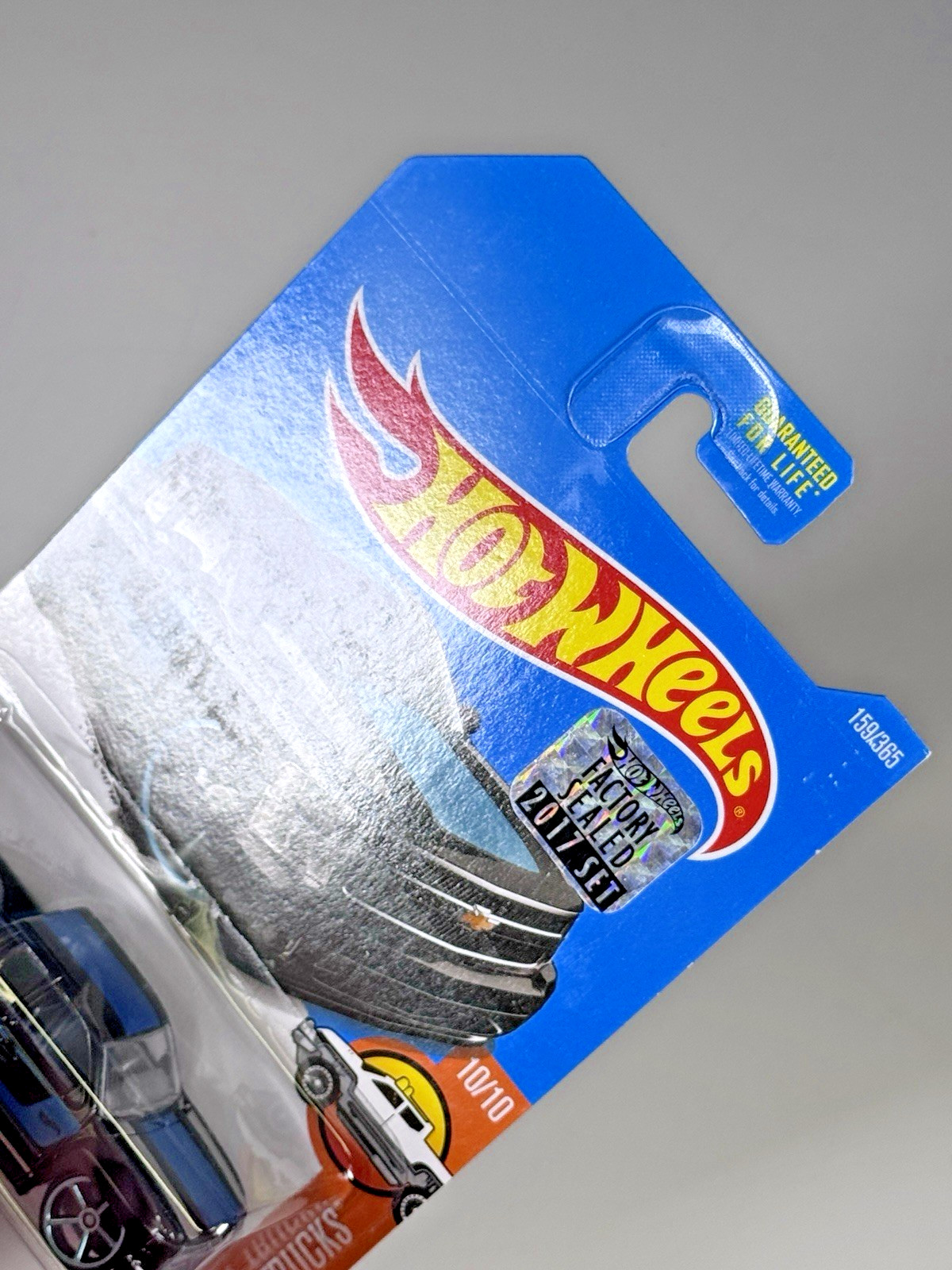 Hot Wheels Chevy Silverado Black HW Trucks 10/10 Factory Sealed Sticker