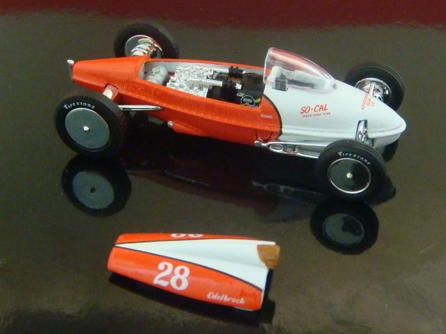 1948-1950 So Cal Speed Shop Belly Tanker Ford V8 Flathead Lakester 1/64 Scl LE F