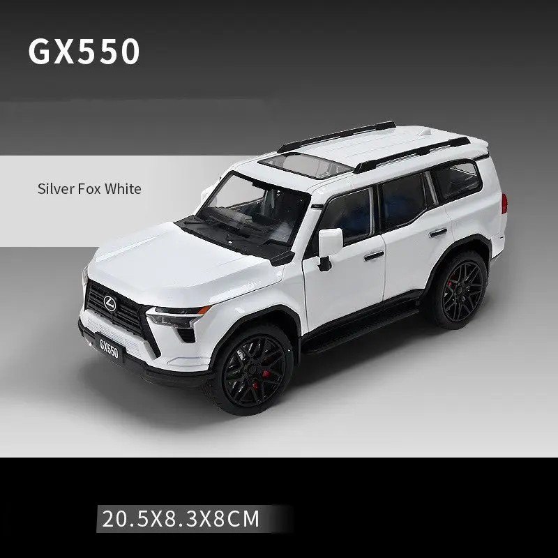 1:24 Lexus GX550 2026 SUV Alloy Luxy Car Model Diecasts Off-road Vehicles Car