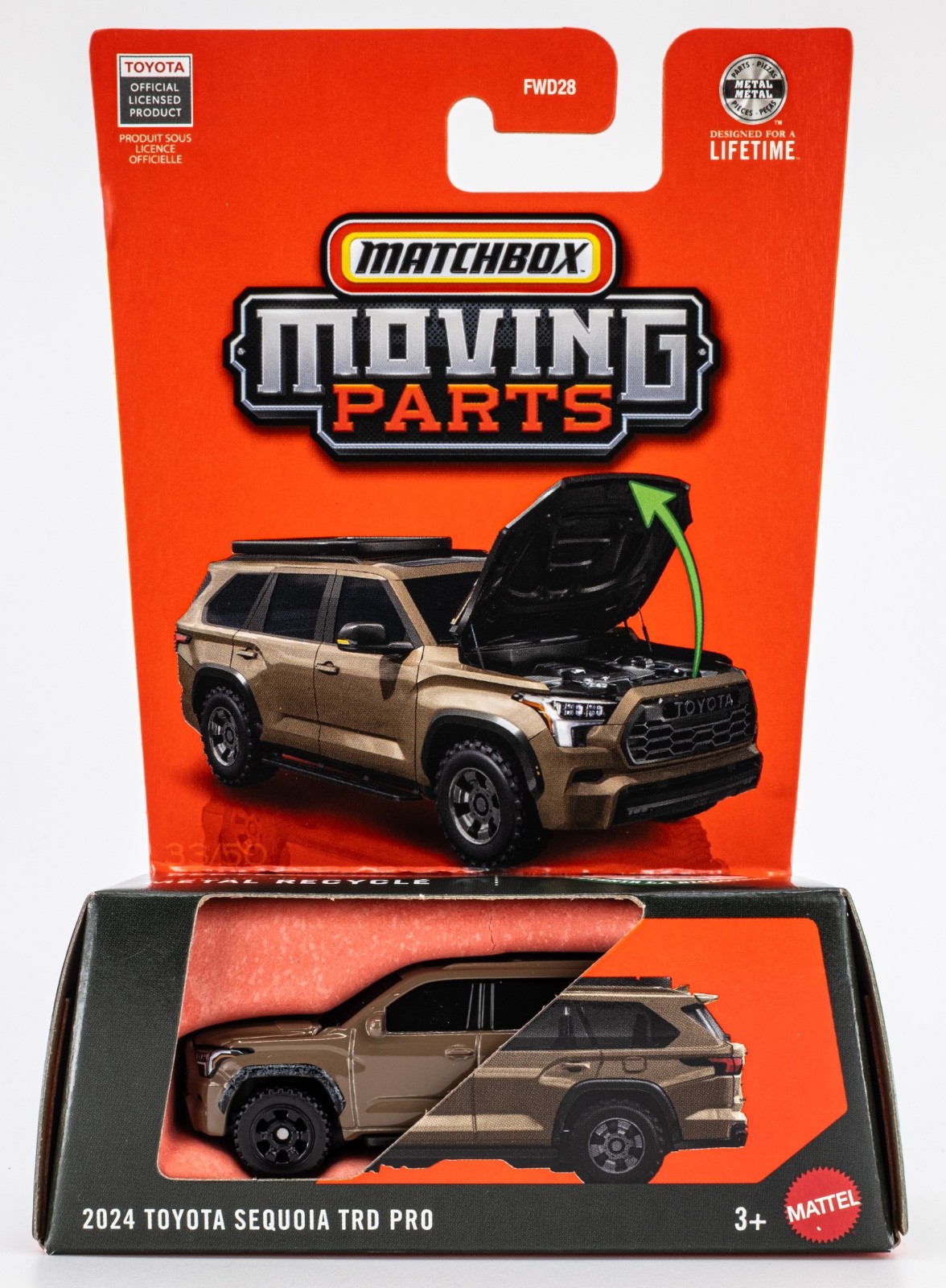 2026 Matchbox Moving Parts Mix 3 | 5-Car Set | Jeep | Lotus | VW | Toyota | FSC