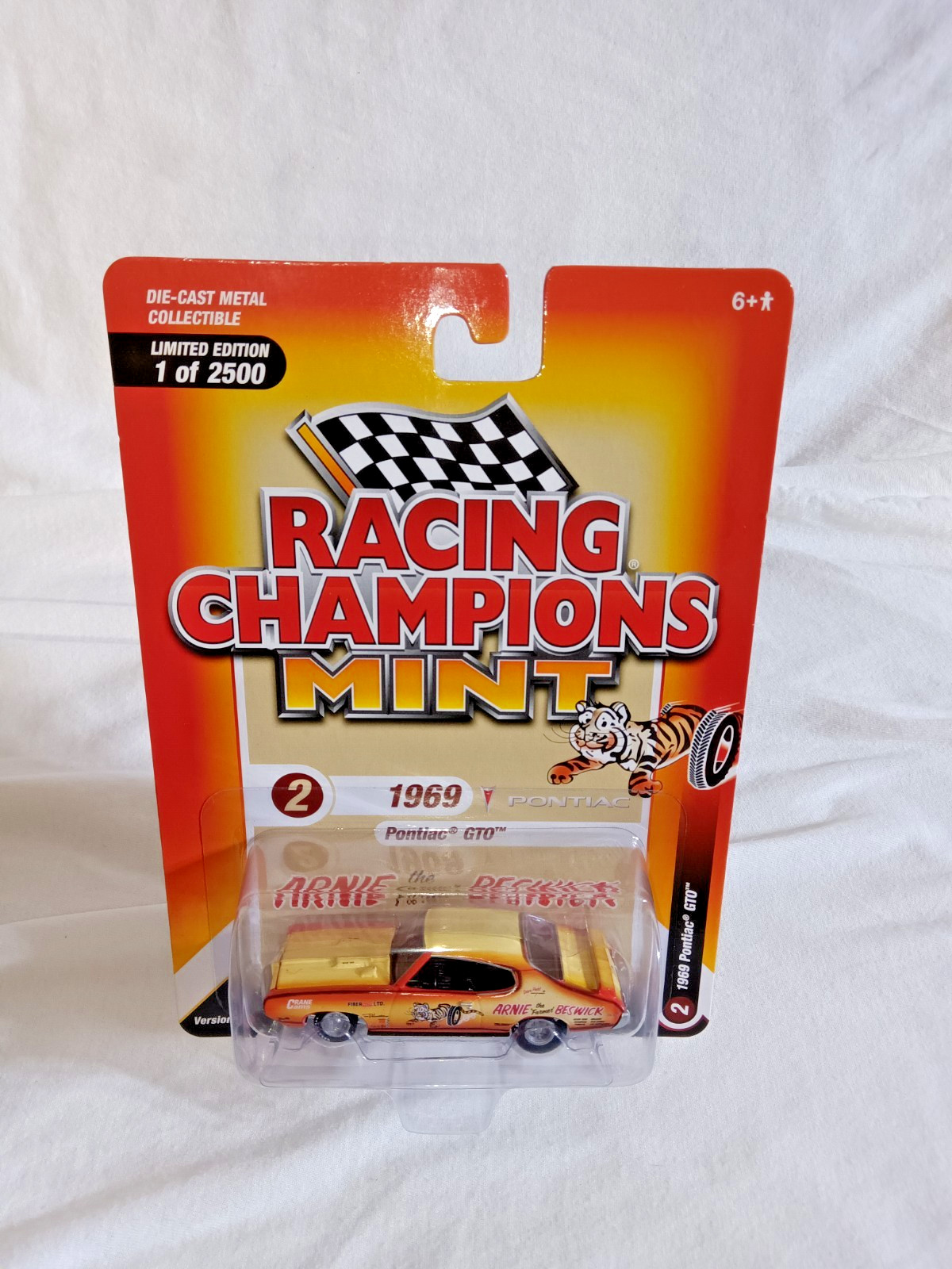 1:64 1969 THE JUDGE PONTIAC GTO ARNIE BESWICK CREAM COMPLETELY OUT OF PRODUCTION
