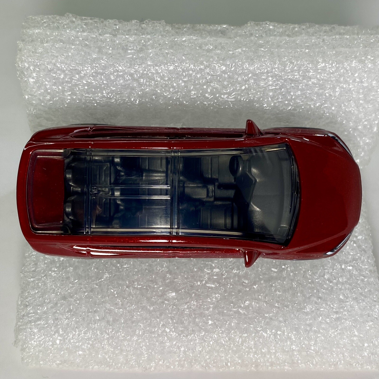 Tesla Model X Red 1:64 Scale Diecast Diorama Model Car #18