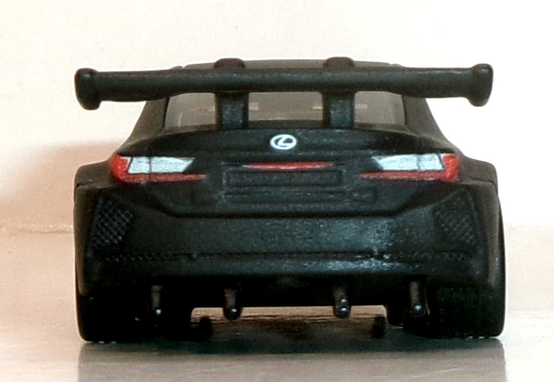 LOOSE 2023 HOT WHEELS PREMIUM 1:64 BLACK LEXUS RC F GT3 WHEEL SWAP REAL RIDERS
