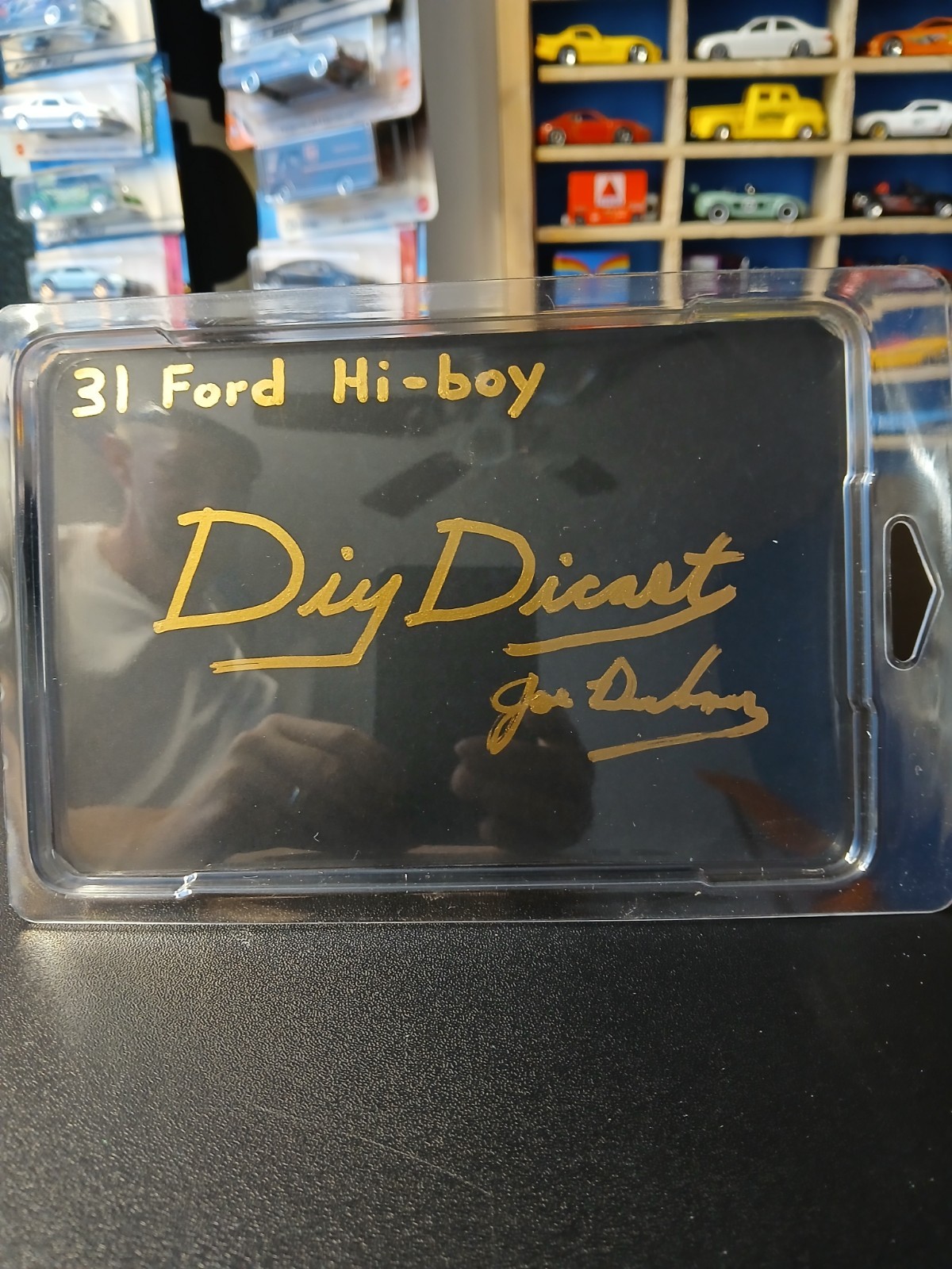 Wheel Swapped Hot Wheels 31 Ford High Boy Roadster Custom Pkg Diy Diecast