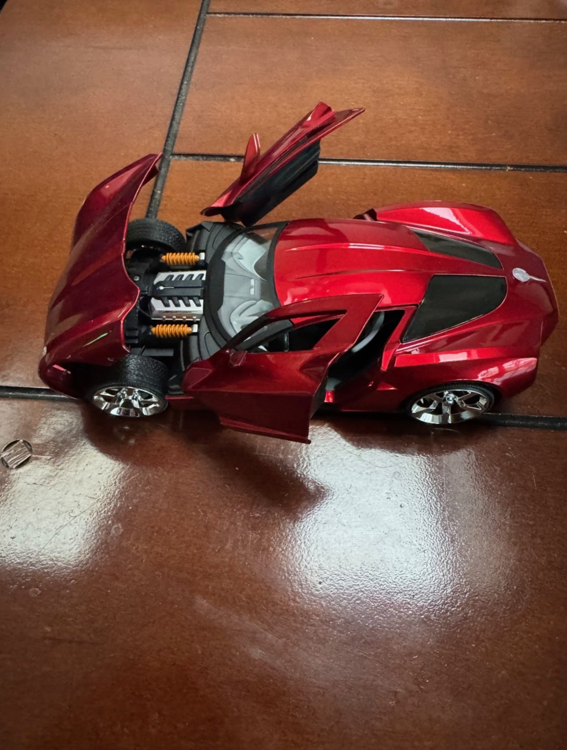 JADA 1/24 92387 BIGTIME MUSCLE 09 CHEVROLET CORVETTE STINGRAY CONCEPT RED No Box