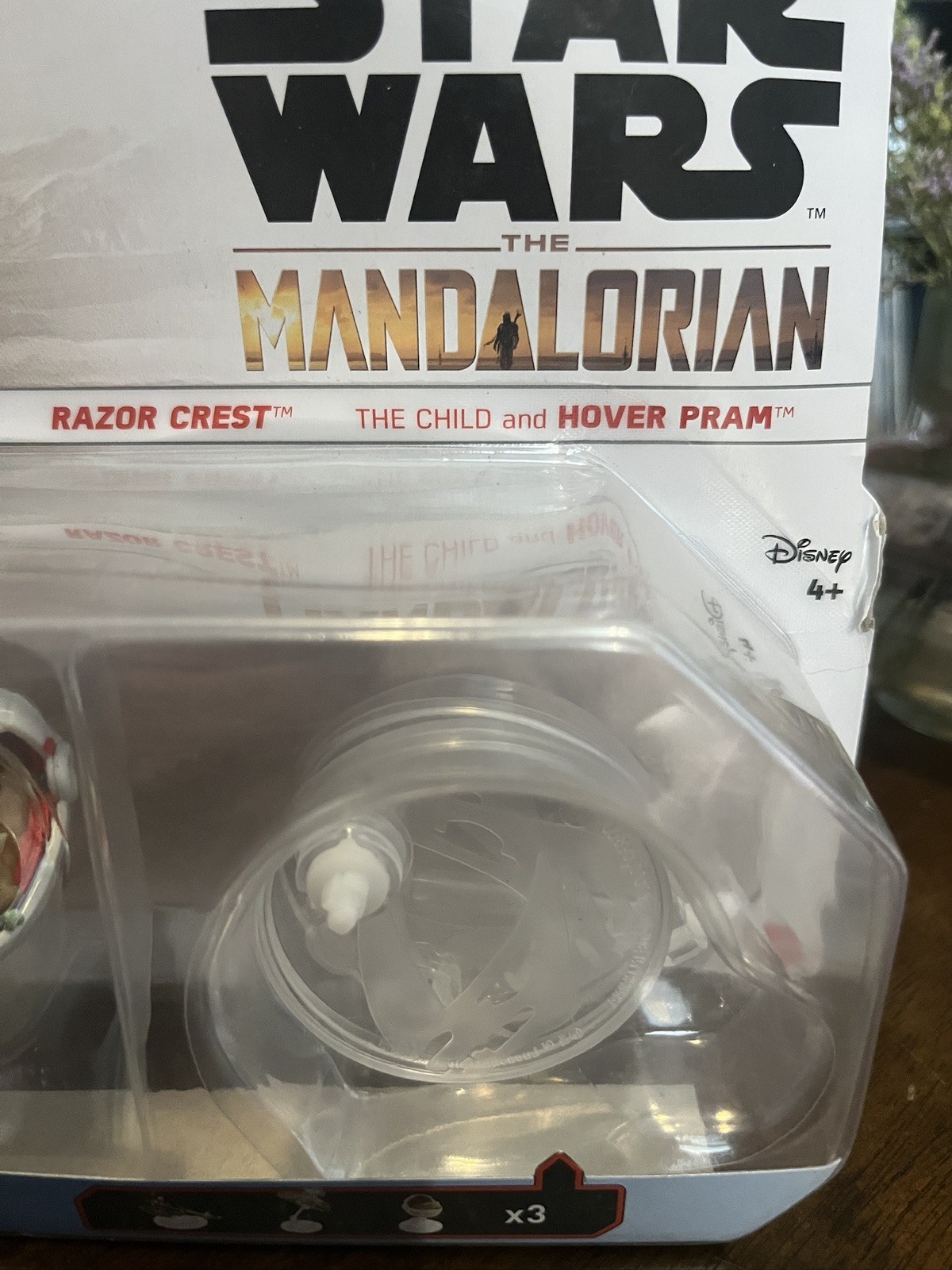 Hot Wheels Star Wars Starships 3-Pack Die-Cast Mandalorian Vehicles