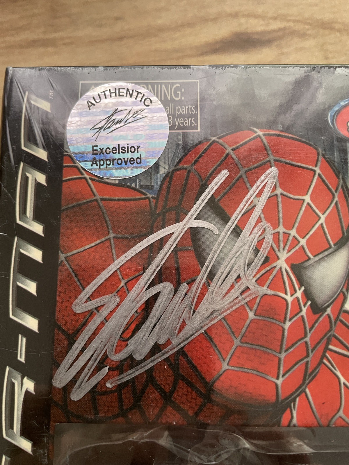2006 MGA Ent Marvel Spider-Man 3 Platinum Edition1:64 2-Pack signed by Stan Lee