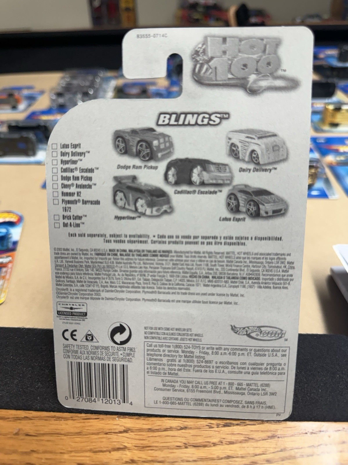 2004 Hot Wheels First Editions Blings Plymouth Barracuda 1972 #53