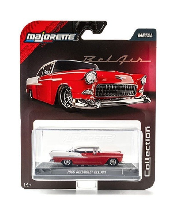 Majorette 1:64 Collector Series Wave 3 2025 1955 Chevrolet Bel Air Model 1013-3I