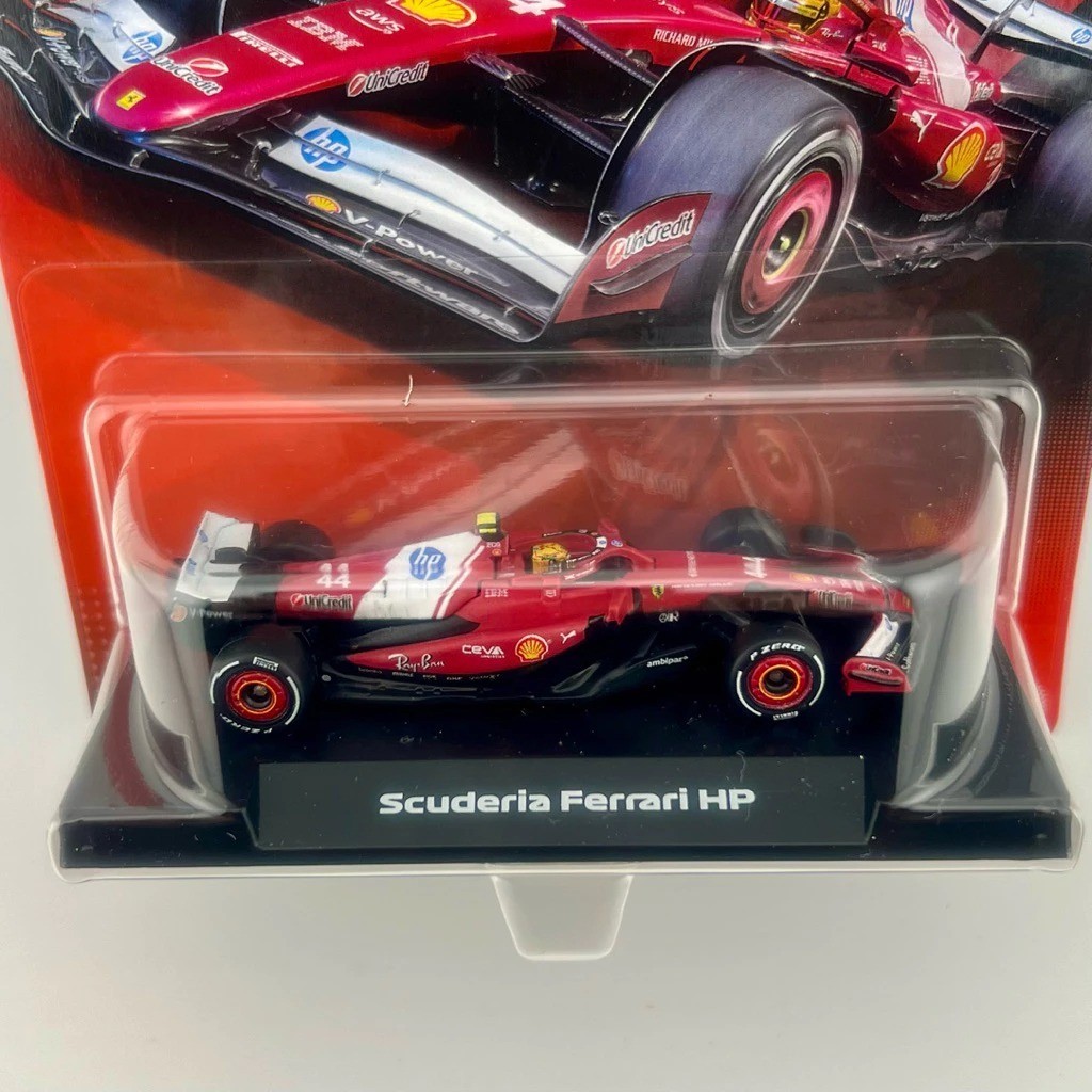 Hot Wheels Premium 1:64 Ferrari F1 Lewis Hamilton 44 Car HRV11 Mattel In Hand