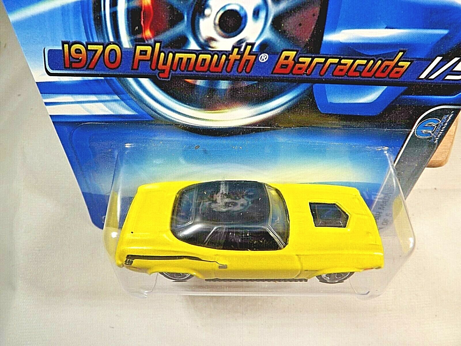 2006 Hot Wheels Kmart Exclusive #61 Mopar Madness 1970 PLYMOUTH BARRACUDA Yellow