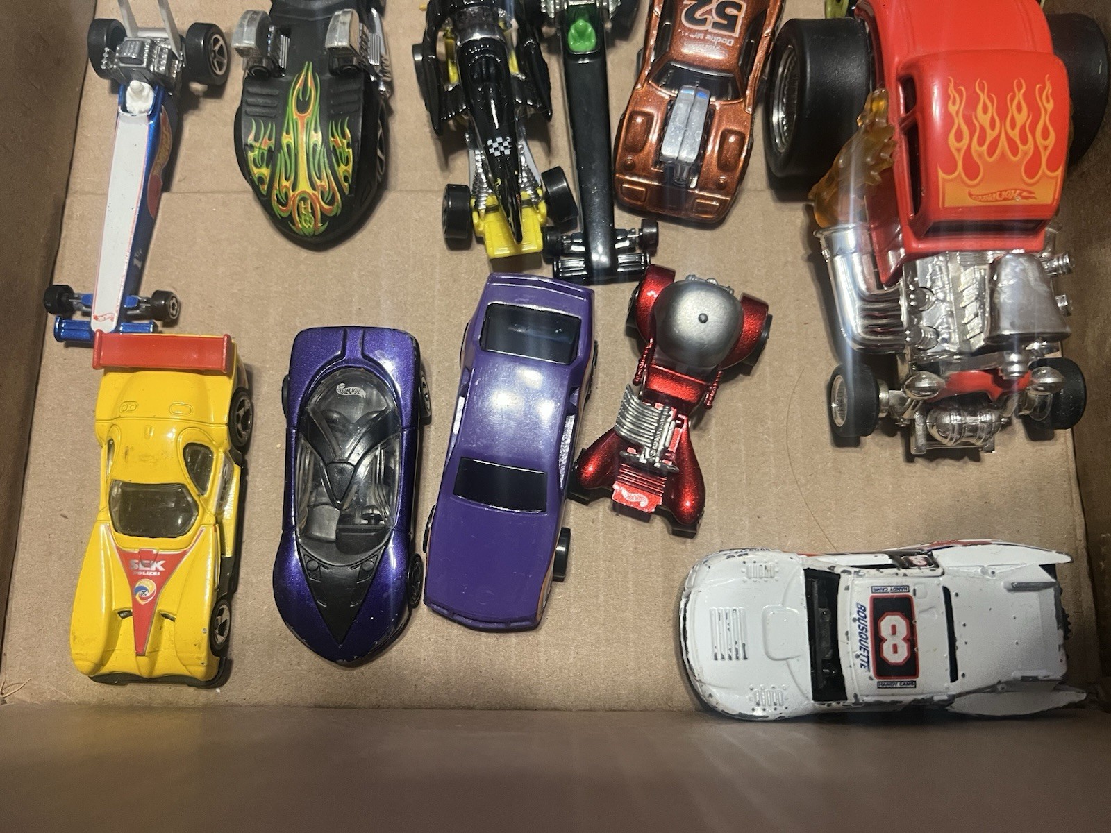 Hot Wheels & Matchbox Lot – 30+ Cars – Mixed Models