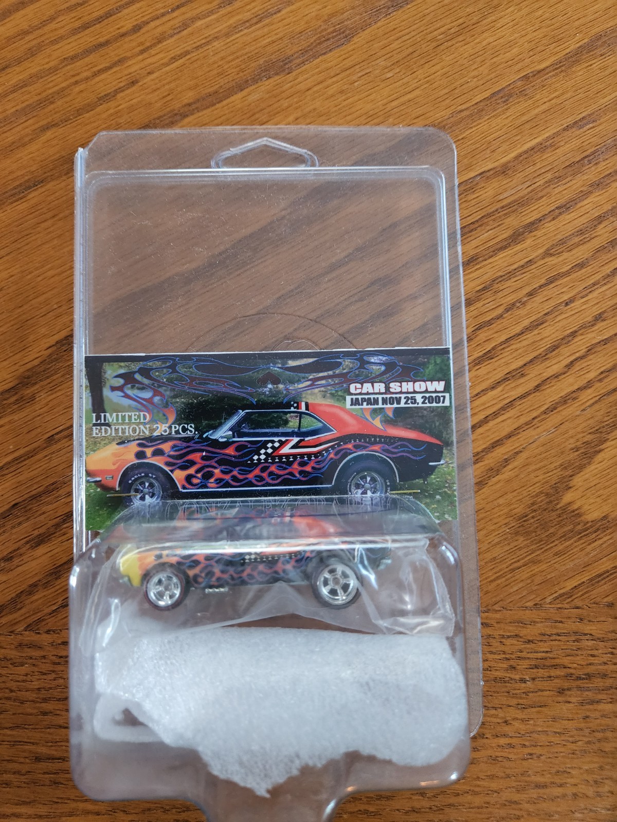 RARE ONLY 25 Hot Wheels Al Gonzalez PIBES Art 67 Camaro Osaka 2007 Car Show