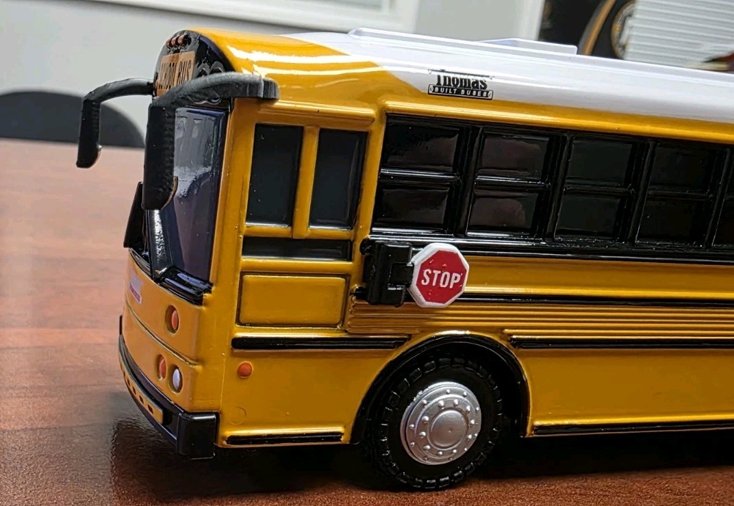 Thomas Saf-T-Liner HDX ER 3D Printed Mirrors for Diecast Model School Bus