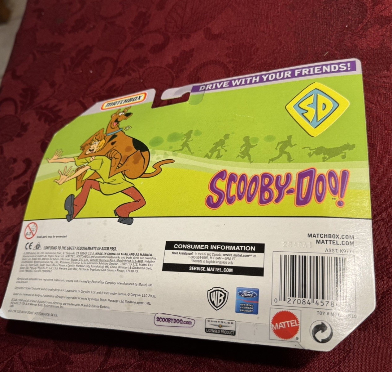 2008 MATCHBOX SCOOBY DOO 5-PACK DIECAST CARS SEALED GREAT VALUE FAST SHIPPING !!