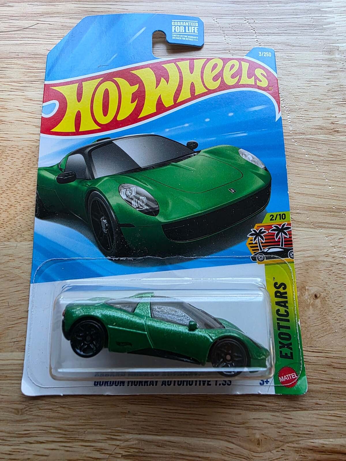 Hot Wheels Gordon Murray Automotive T.33 | Exotics 2/10 | 37/250 | 2026