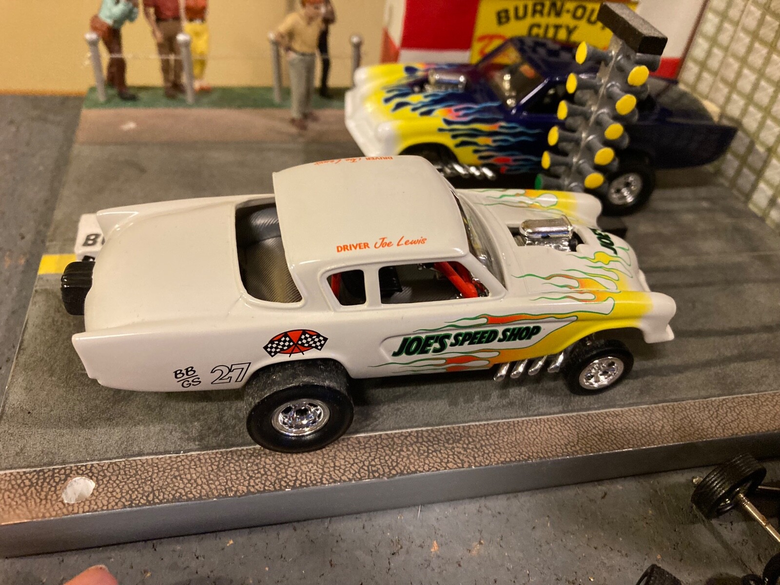 1953 Studebaker Funny Car, 1/43 Scale, 1/4 Mile Drag Strip Car, Funny Car
